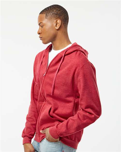 Tultex Unisex Full-Zip Hooded Sweatshirt 331