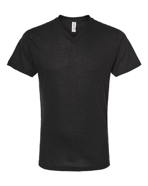 Tultex Men's Poly-Rich V-Neck T-Shirt 207
