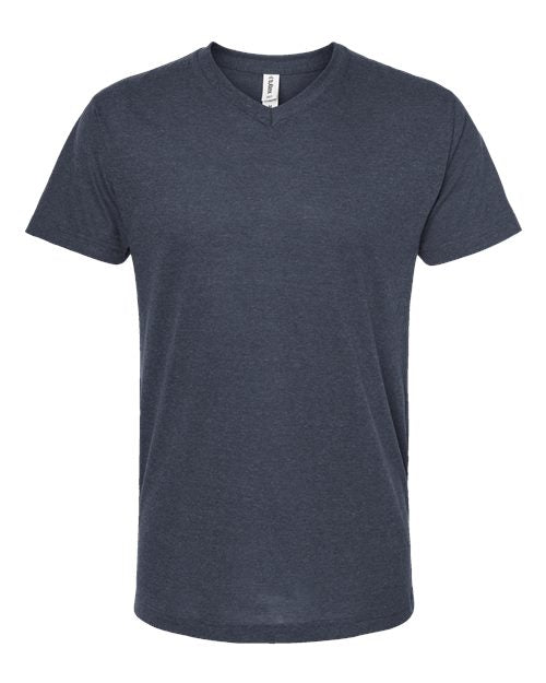 Tultex Men's Poly-Rich V-Neck T-Shirt 207