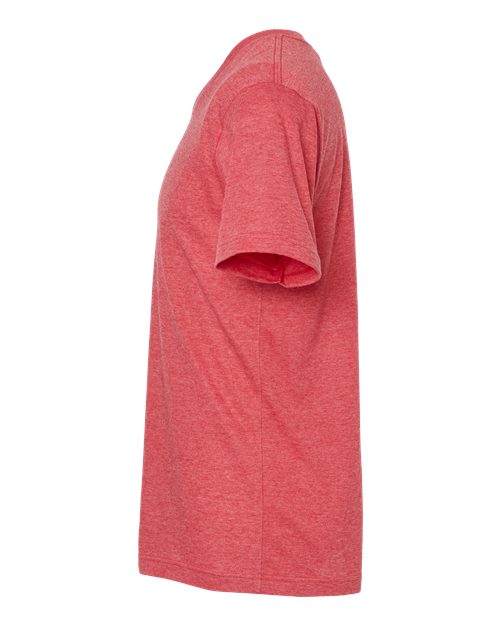 Tultex Men's Poly-Rich V-Neck T-Shirt 207
