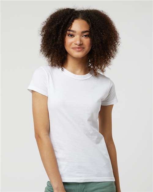 Tultex Women's Fine Jersey Slim Fit T-Shirt 213