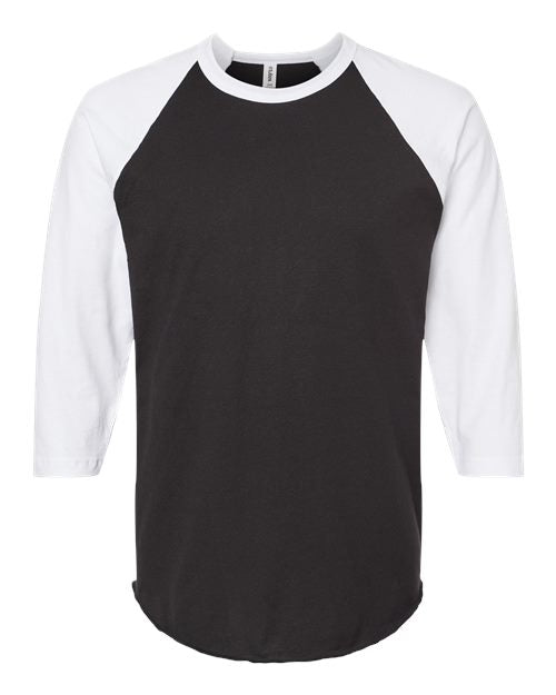 Tultex Unisex Fine Jersey Raglan T-Shirt 245