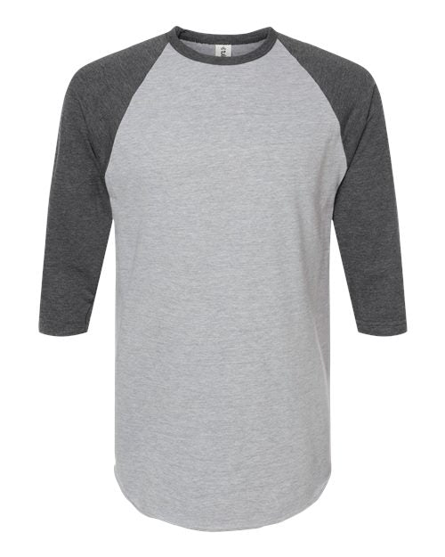 Tultex Unisex Fine Jersey Raglan T-Shirt 245