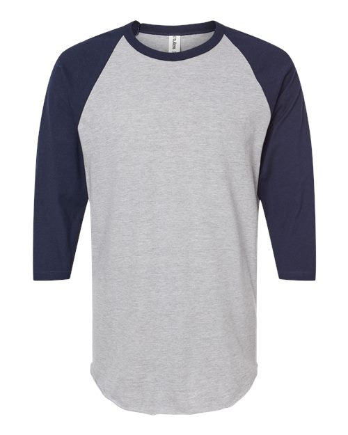 Tultex Unisex Fine Jersey Raglan T-Shirt 245