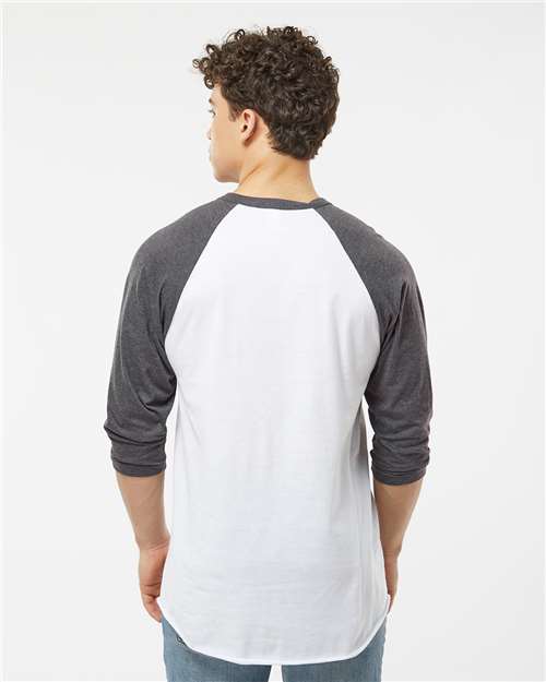 Tultex Unisex Fine Jersey Raglan T-Shirt 245