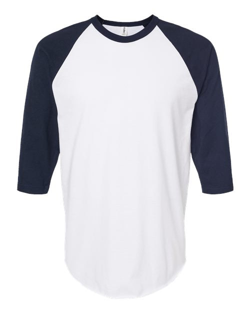 Tultex Unisex Fine Jersey Raglan T-Shirt 245