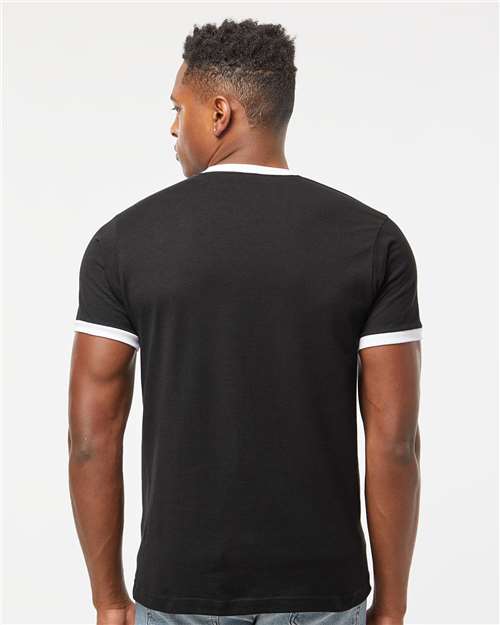Tultex Unisex Fine Jersey Ringer T-Shirt 246