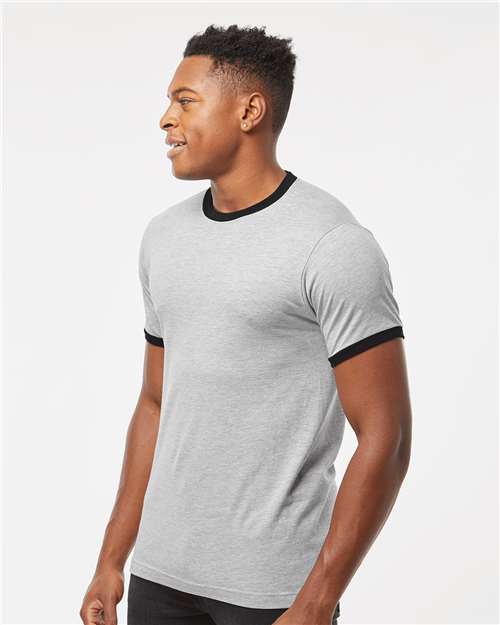 Tultex Unisex Fine Jersey Ringer T-Shirt 246