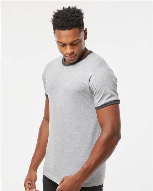 Tultex Unisex Fine Jersey Ringer T-Shirt 246