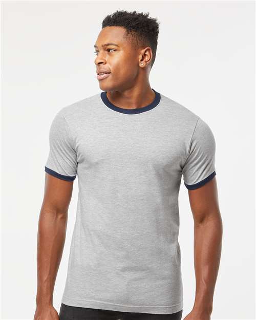 Tultex Unisex Fine Jersey Ringer T-Shirt 246