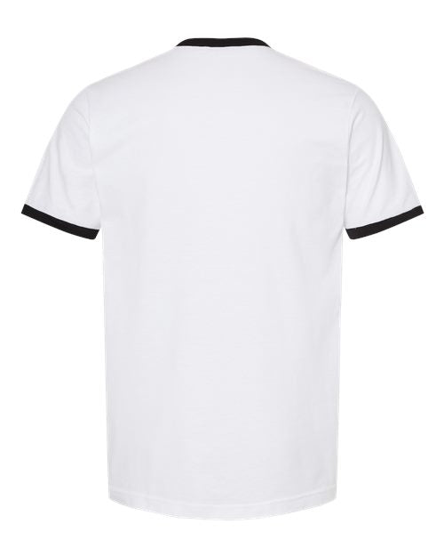 Tultex Unisex Fine Jersey Ringer T-Shirt 246