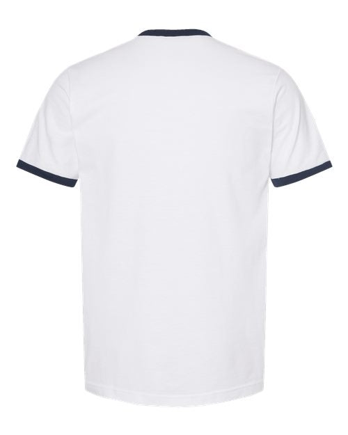 Tultex Unisex Fine Jersey Ringer T-Shirt 246