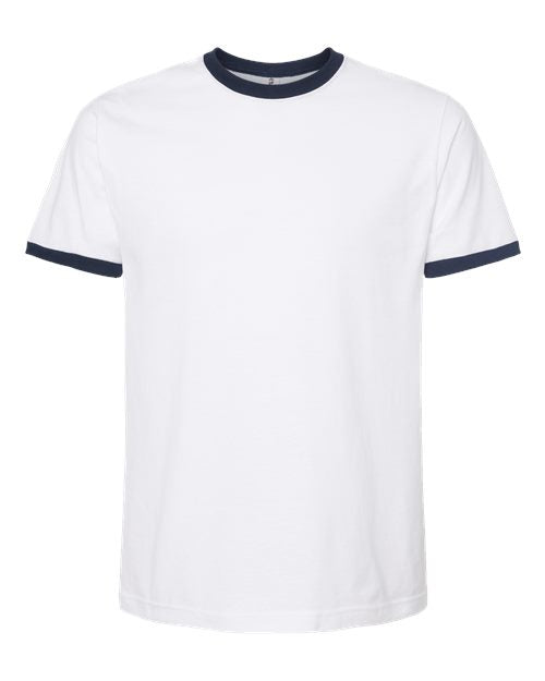 Tultex Unisex Fine Jersey Ringer T-Shirt 246