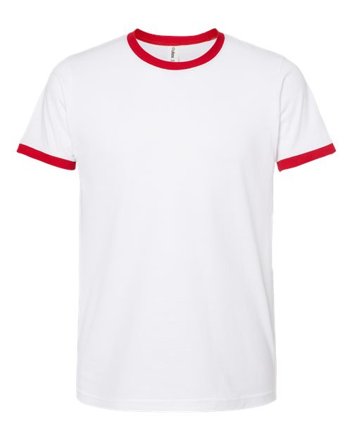 Tultex Unisex Fine Jersey Ringer T-Shirt 246