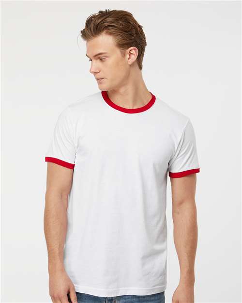 Tultex Unisex Fine Jersey Ringer T-Shirt 246