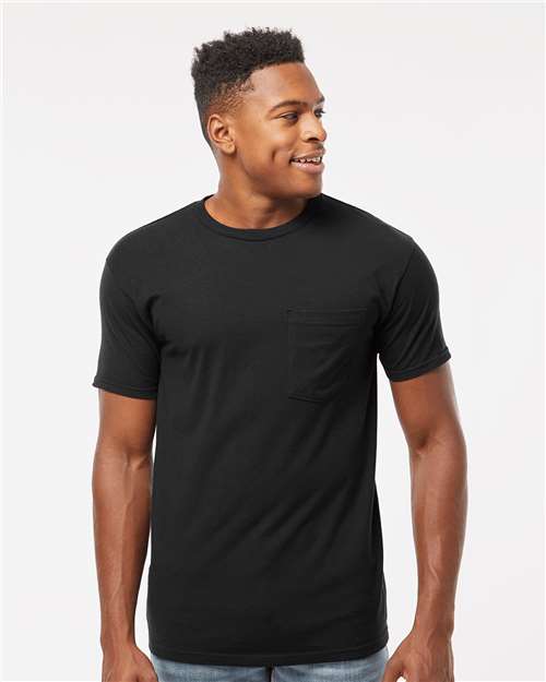 Tultex Unisex Heavyweight Jersey Pocket T-Shirt 293