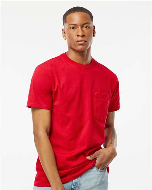 Tultex Unisex Heavyweight Jersey Pocket T-Shirt 293