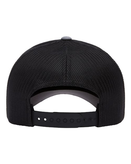 YP Classics Five-Panel Retro Trucker Cap 6506