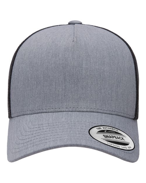 YP Classics Five-Panel Retro Trucker Cap 6506