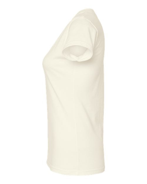 Tultex Women's Fine Jersey V-Neck T-Shirt 214
