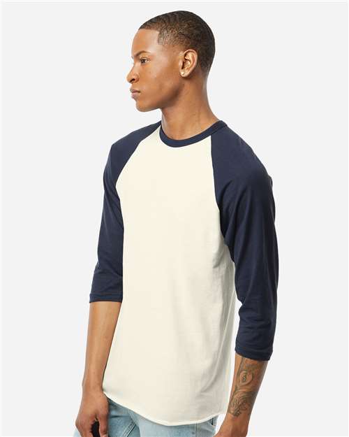 Tultex Unisex Fine Jersey Raglan T-Shirt 245