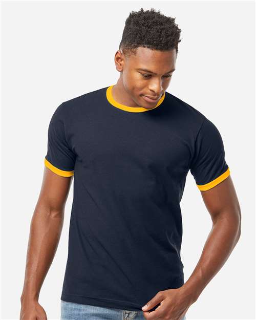 Tultex Unisex Fine Jersey Ringer T-Shirt 246