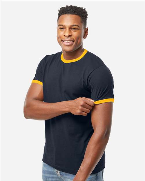 Tultex Unisex Fine Jersey Ringer T-Shirt 246