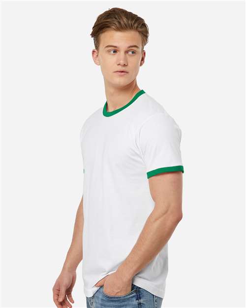 Tultex Unisex Fine Jersey Ringer T-Shirt 246