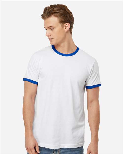 Tultex Unisex Fine Jersey Ringer T-Shirt 246