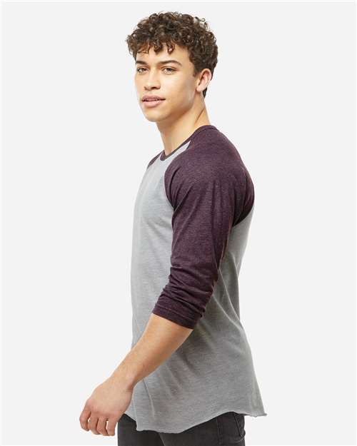 Tultex Unisex Fine Jersey Raglan T-Shirt 245