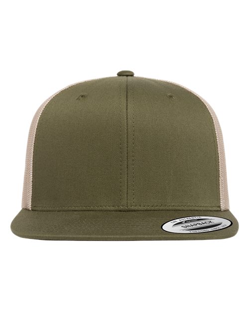 YP Classics Retro High Profile Trucker Cap 6609