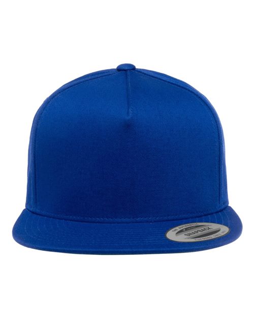 YP Classics Five-Panel Cotton Twill Snapback Cap 6007