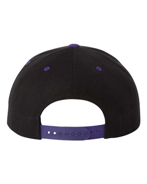 YP Classics Premium Flat Bill Snapback Cap 6089M