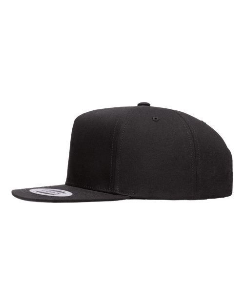 YP Classics Five-Panel Cotton Twill Snapback Cap 6007