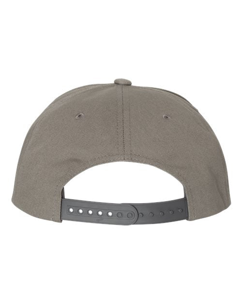 YP Classics Five-Panel Cotton Twill Snapback Cap 6007