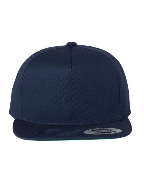 YP Classics Five-Panel Cotton Twill Snapback Cap 6007