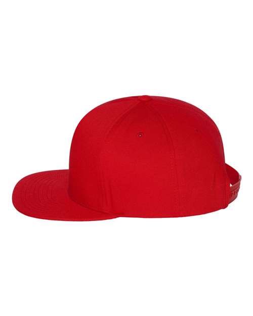 YP Classics Five-Panel Cotton Twill Snapback Cap 6007