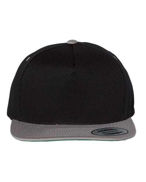 YP Classics Five-Panel Cotton Twill Snapback Cap 6007