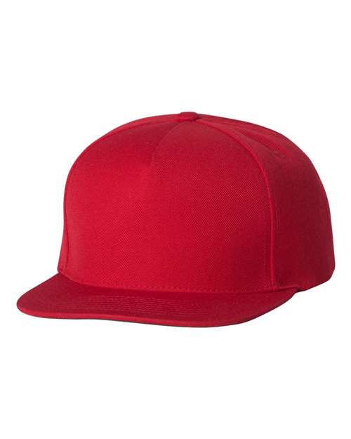 YP Classics Premium Five-Panel Snapback Cap 5089M
