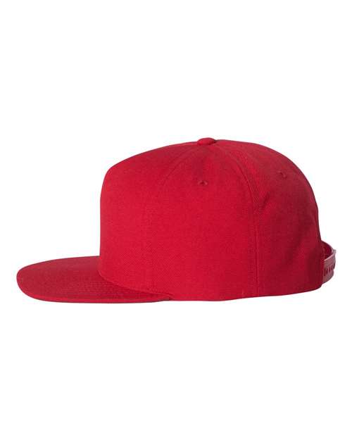 YP Classics Premium Five-Panel Snapback Cap 5089M
