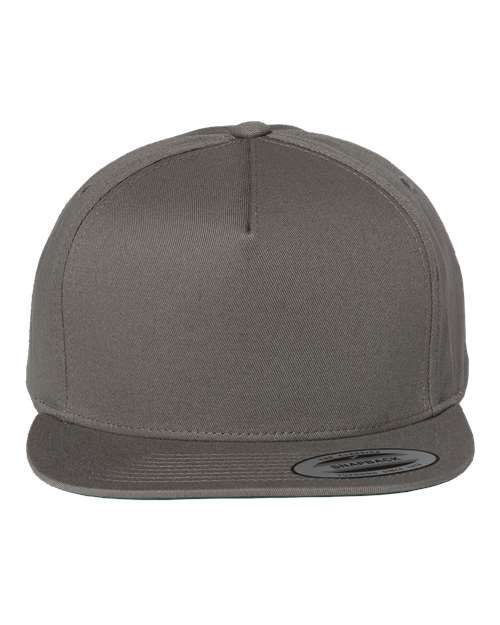 YP Classics Five-Panel Cotton Twill Snapback Cap 6007