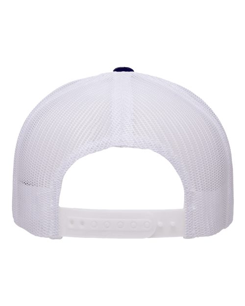 YP Classics Five-Panel Retro Trucker Cap 6506