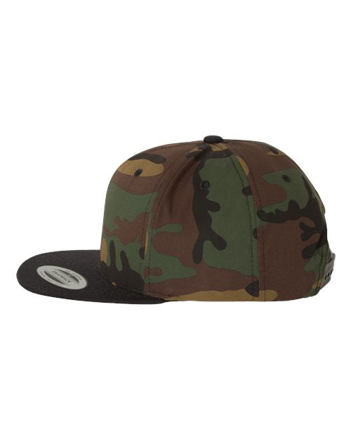 YP Classics Premium Flat Bill Snapback Cap 6089M