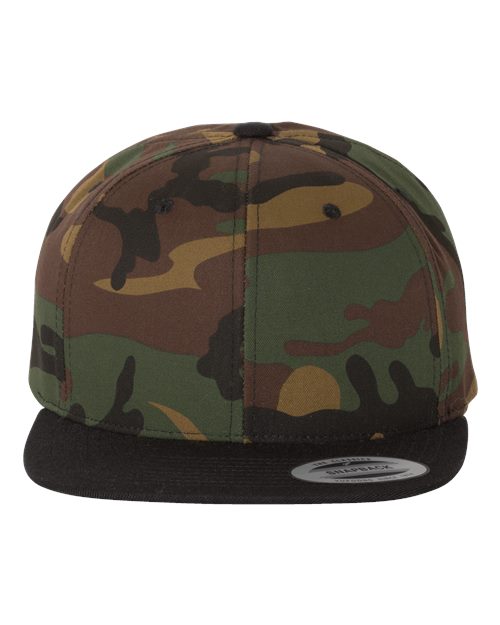 YP Classics Premium Flat Bill Snapback Cap 6089M