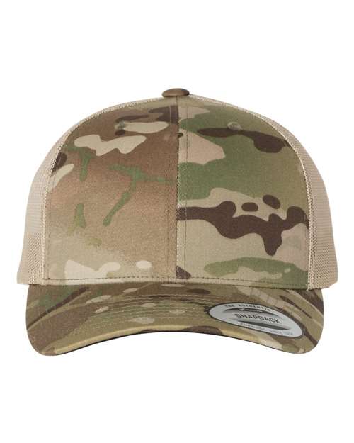 YP Classics Retro Trucker Cap 6606